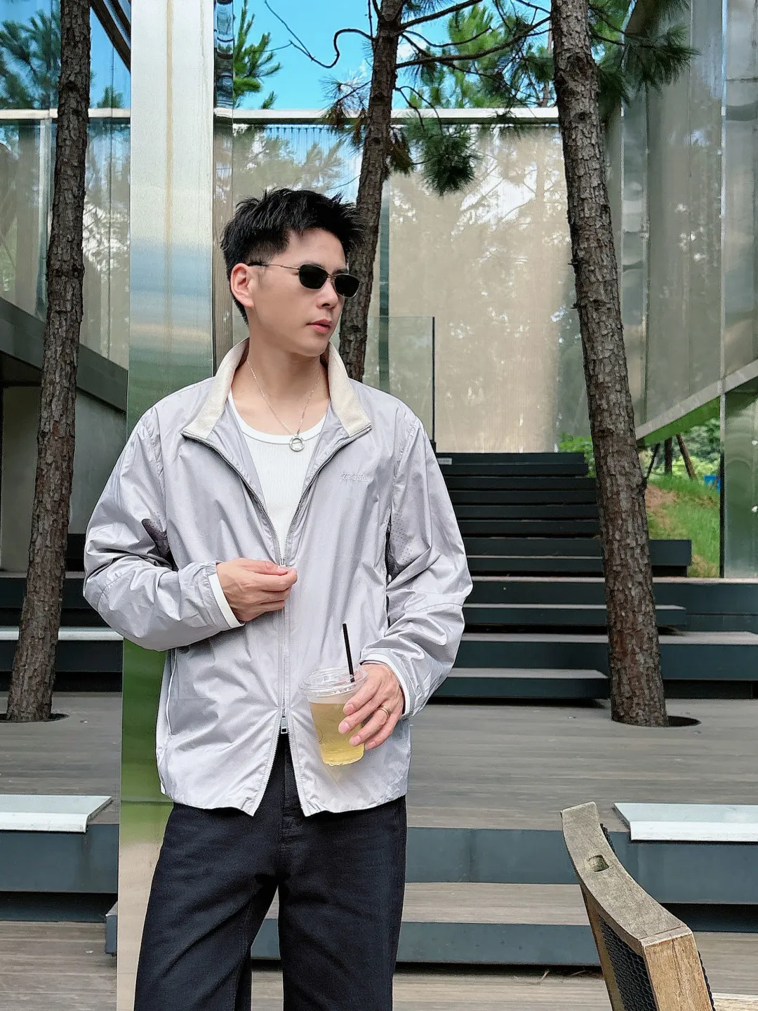 ZEGN 26 。Premium ， ， 。 ， Genuine Leather ， Quality。 👍， . 。 ：Black Gray Size：46-54（S-2XL）